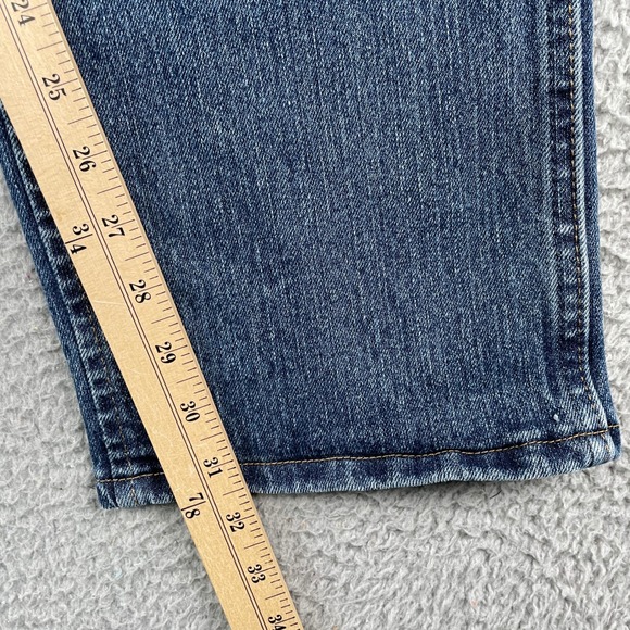 Wrangler Jeans Mens 34x32 Blue Cowboy Cut Premium Performance A103 Denim Pants - Picture 8 of 9